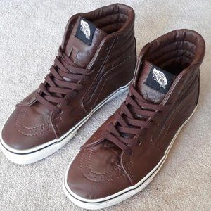 Van's women's size 9 brown high tops